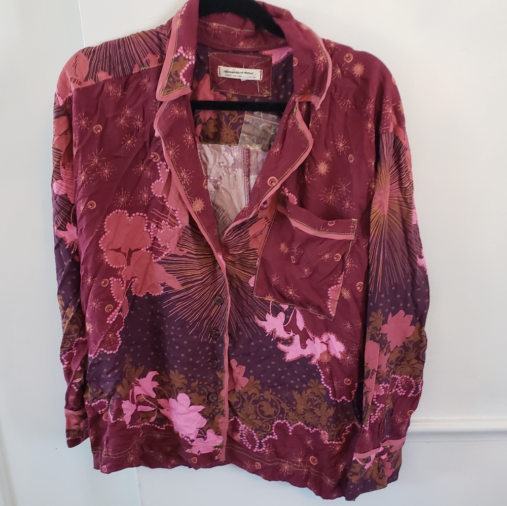 New without tags Free People button down!